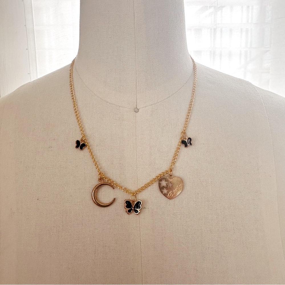 Y2K LUCKY TALISMAN CHARM necklace